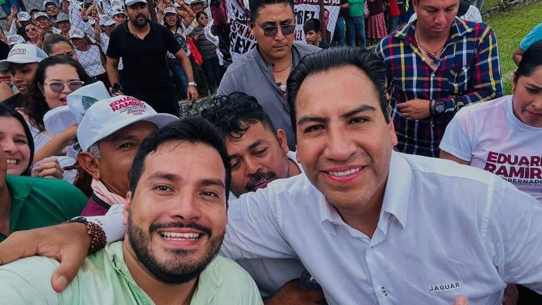 Cacahoatán recibe con la Fuerza #VERDE a Eduardo Ramirez Aguilar  ✅