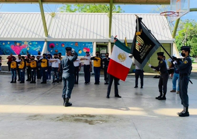 Pentatlón en Tapachula invita a la ciudadanía a participar en su institución y en la jura de bandera