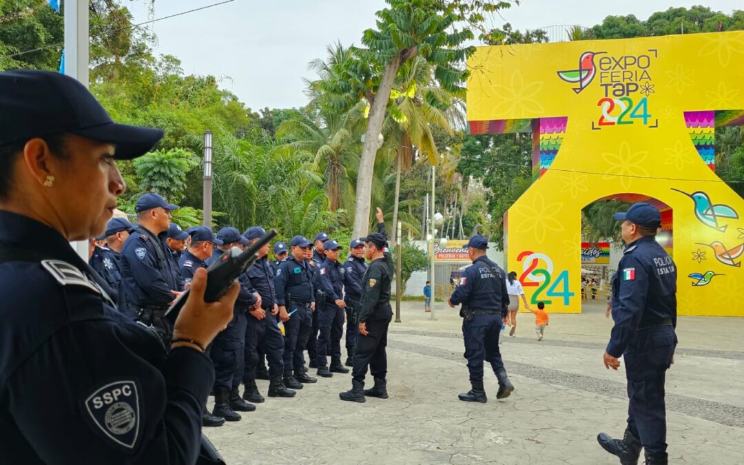 EXPO FERIA TAPACHULA PRIVILEGIA LA SEGURIDAD DE SUS VISITANTES.