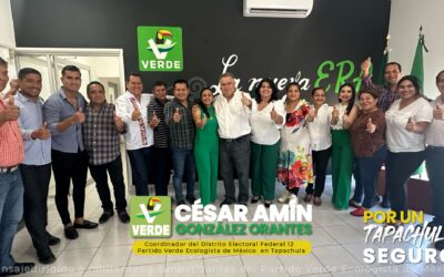 Se registra César Amin a la alcaldía de Tapachula