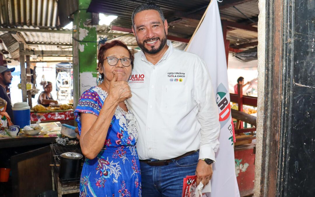 Julio Gamboa,candidato a la Presidencia Municipal de Tuxtla Chico
