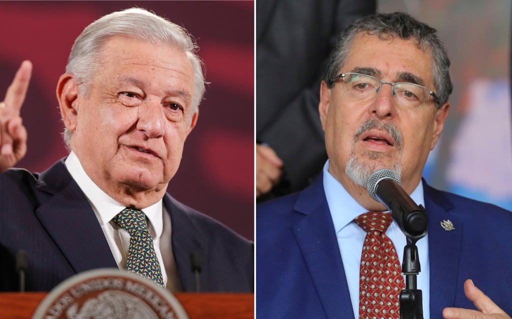 Presidentes de Guatemala y México acordarán seguridad fronteriza en Tapachula