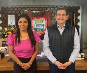En unidad Tijuana y Tapachula por una migración más humanista: Yamil Melgar y Montserrat Caballero.