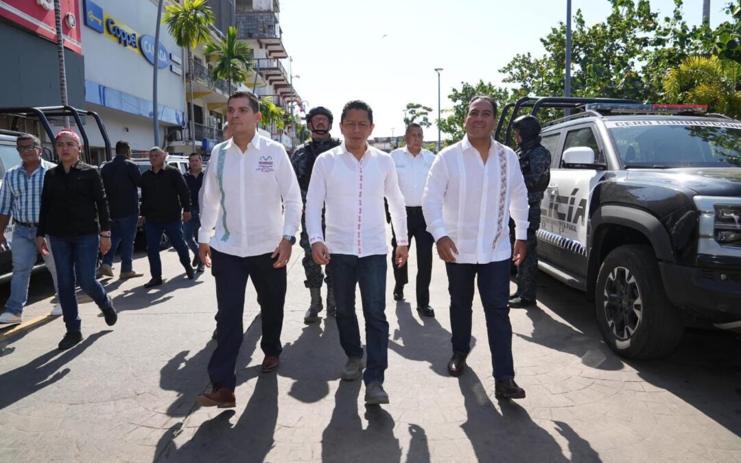 En Tapachula, el Gobernador de Chiapas, Fiscal General y el Secretario de Seguridad del Pueblo presentan la estrategia “FRIP”