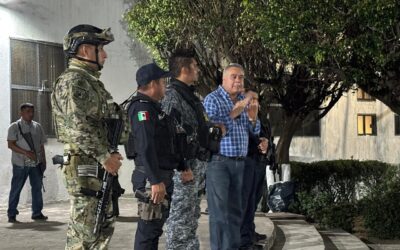 Activado como todas las noches, operativo de  coordinación interinstitucional para la SEGURIDAD y paz del pueblo en Tapachula
