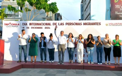 Yamil Melgar encabeza conmemoración del Día Internacional de las Personas Migrantes